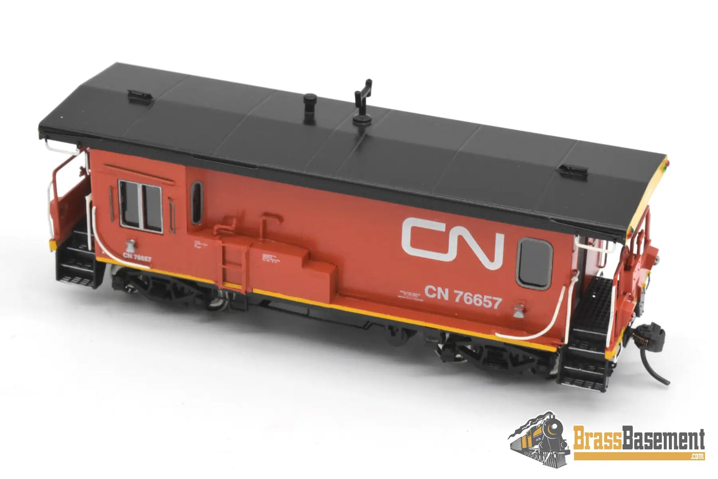 HO Brass - OMI 1173.1 CNR Canadian National Van Caboose #76657 - FP Diesel