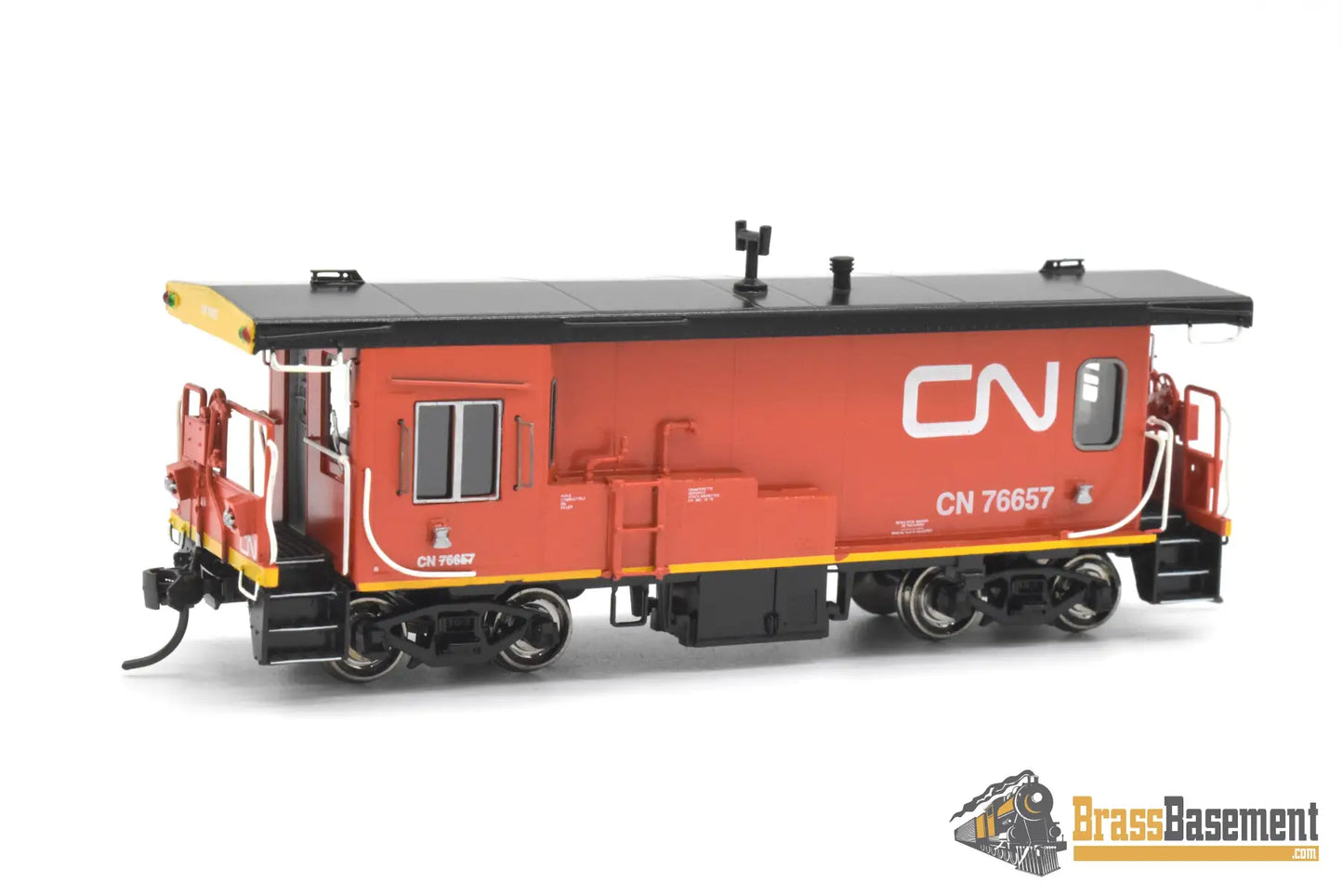 HO Brass - OMI 1173.1 CNR Canadian National Van Caboose #76657 - FP Diesel