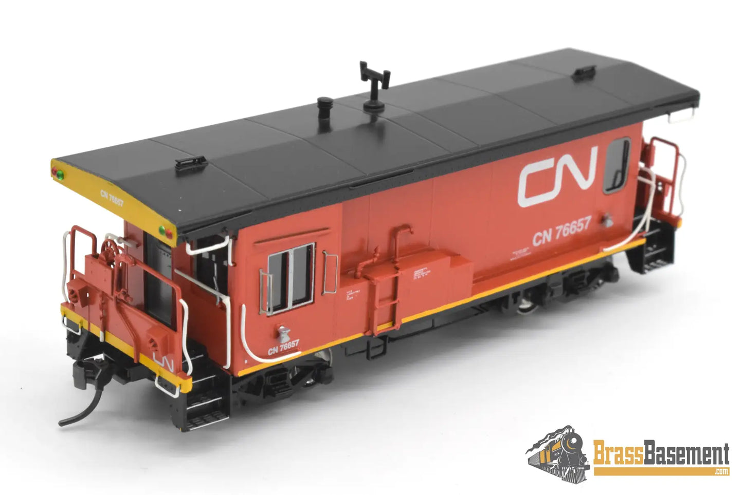 HO Brass - OMI 1173.1 CNR Canadian National Van Caboose #76657 - FP Diesel