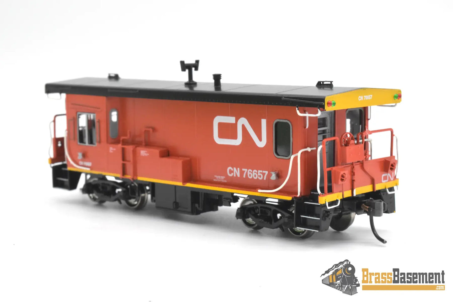 HO Brass - OMI 1173.1 CNR Canadian National Van Caboose #76657 - FP Diesel