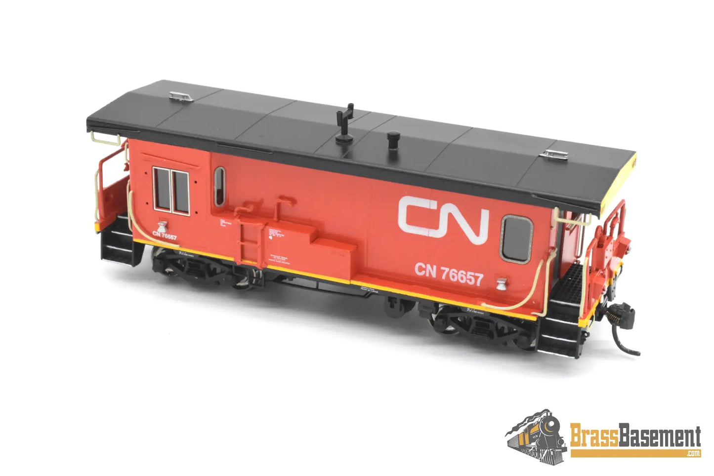 HO Brass - OMI 1173.1 CNR Canadian National Van Caboose #76657 - FP Mint #2 Caboose