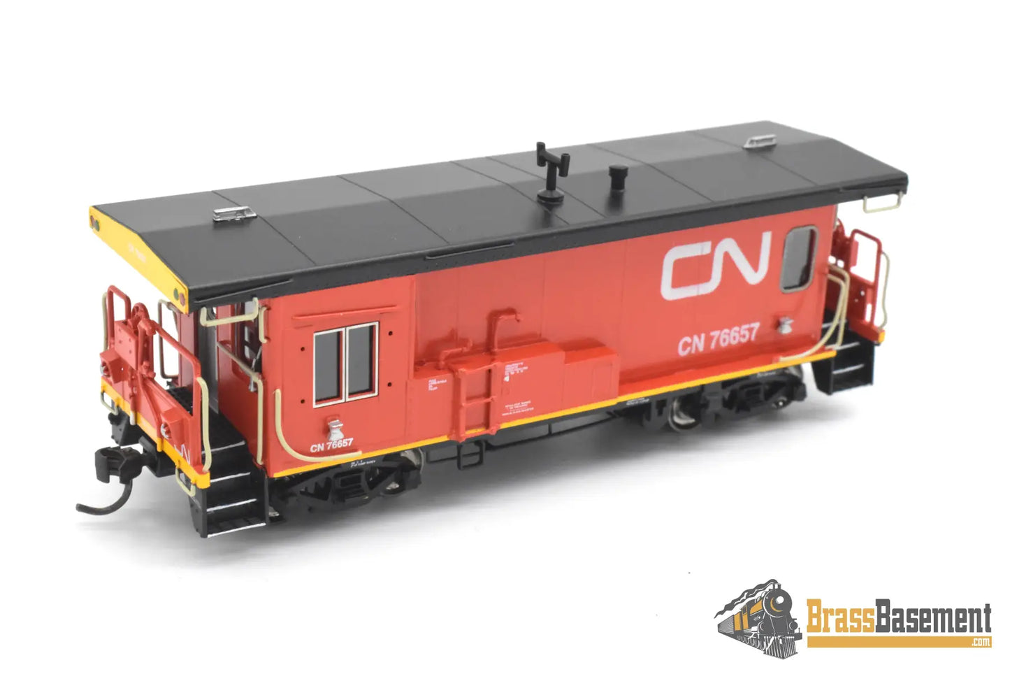 HO Brass - OMI 1173.1 CNR Canadian National Van Caboose #76657 - FP Mint #2 Caboose