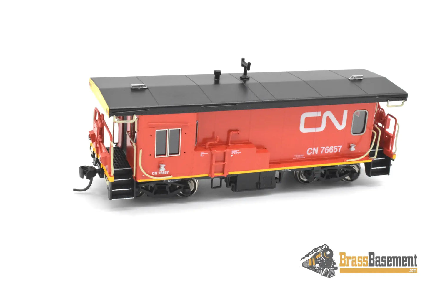 HO Brass - OMI 1173.1 CNR Canadian National Van Caboose #76657 - FP Mint #2 Caboose