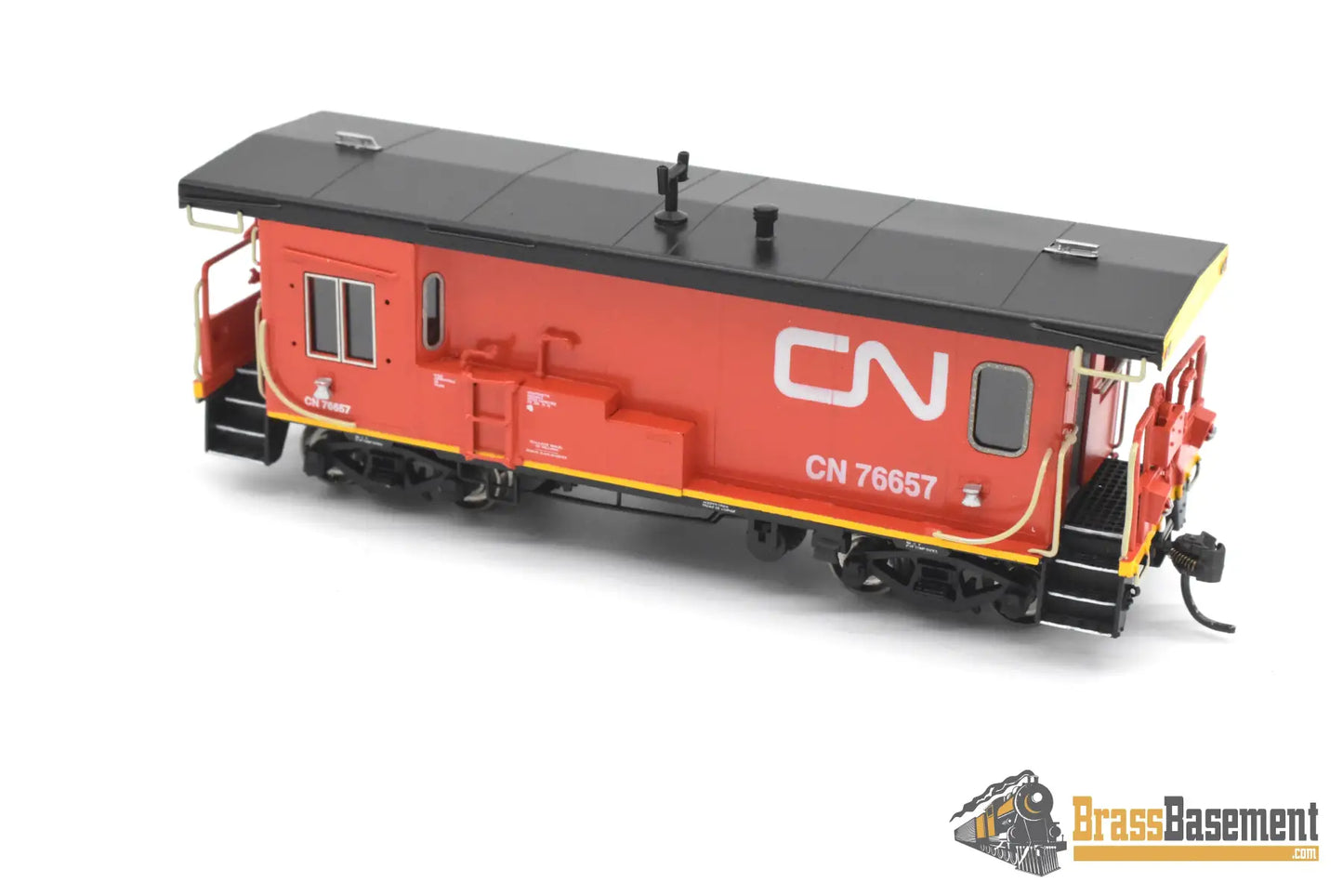 HO Brass - OMI 1173.1 CNR Canadian National Van Caboose #76657 - FP Mint #2 Caboose