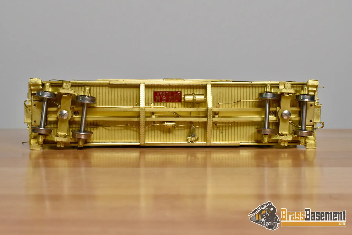 HO Brass OMI 1233 Illinois Central ’OSB’ Outside Braced Wood Caboose Mint Caboose