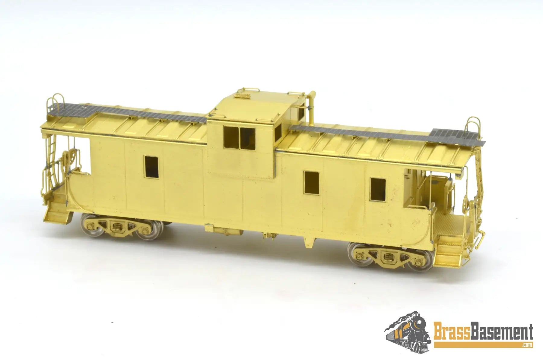 Ho Brass - Omi 1290 Illinois Central ’Extended’ Vision Caboose Stanray Roof Panels