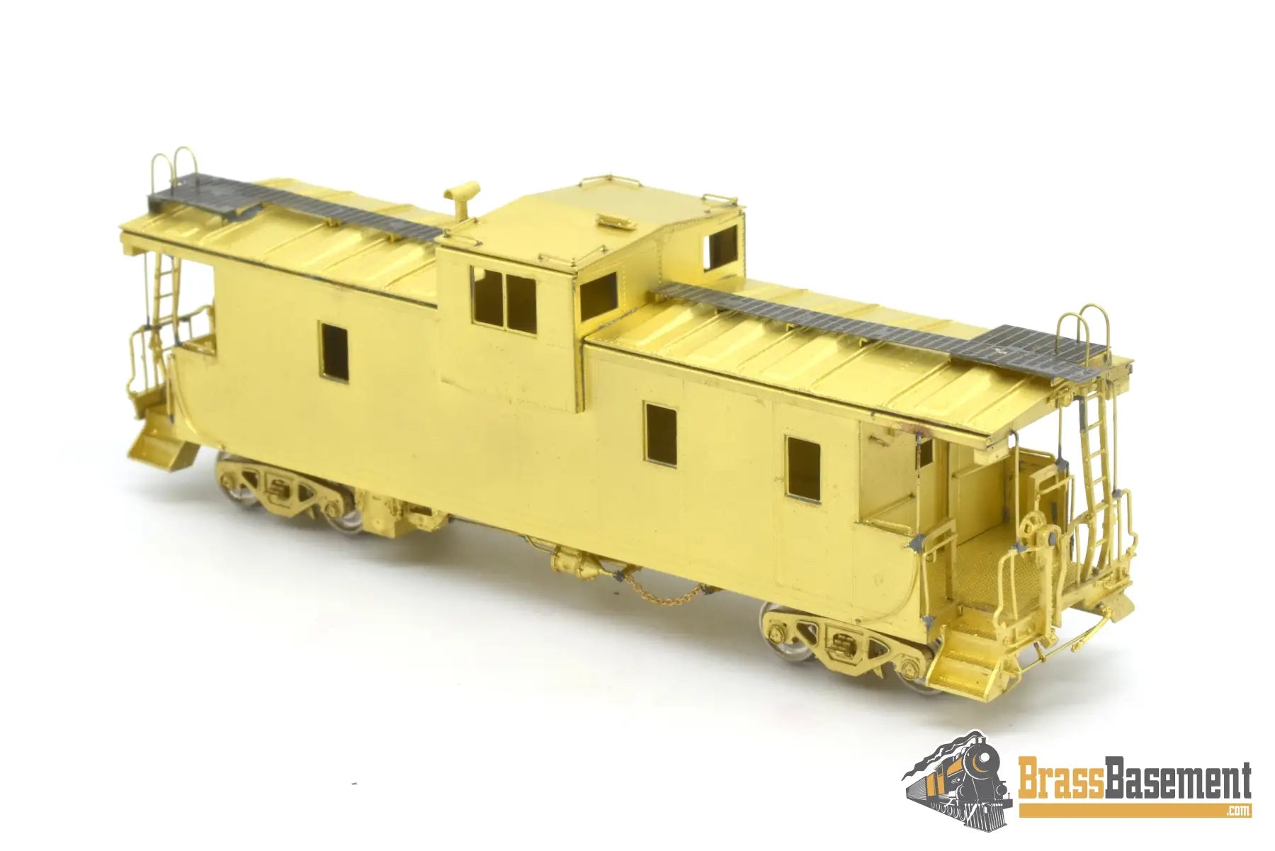 Ho Brass - Omi 1290 Illinois Central ’Extended’ Vision Caboose Stanray Roof Panels