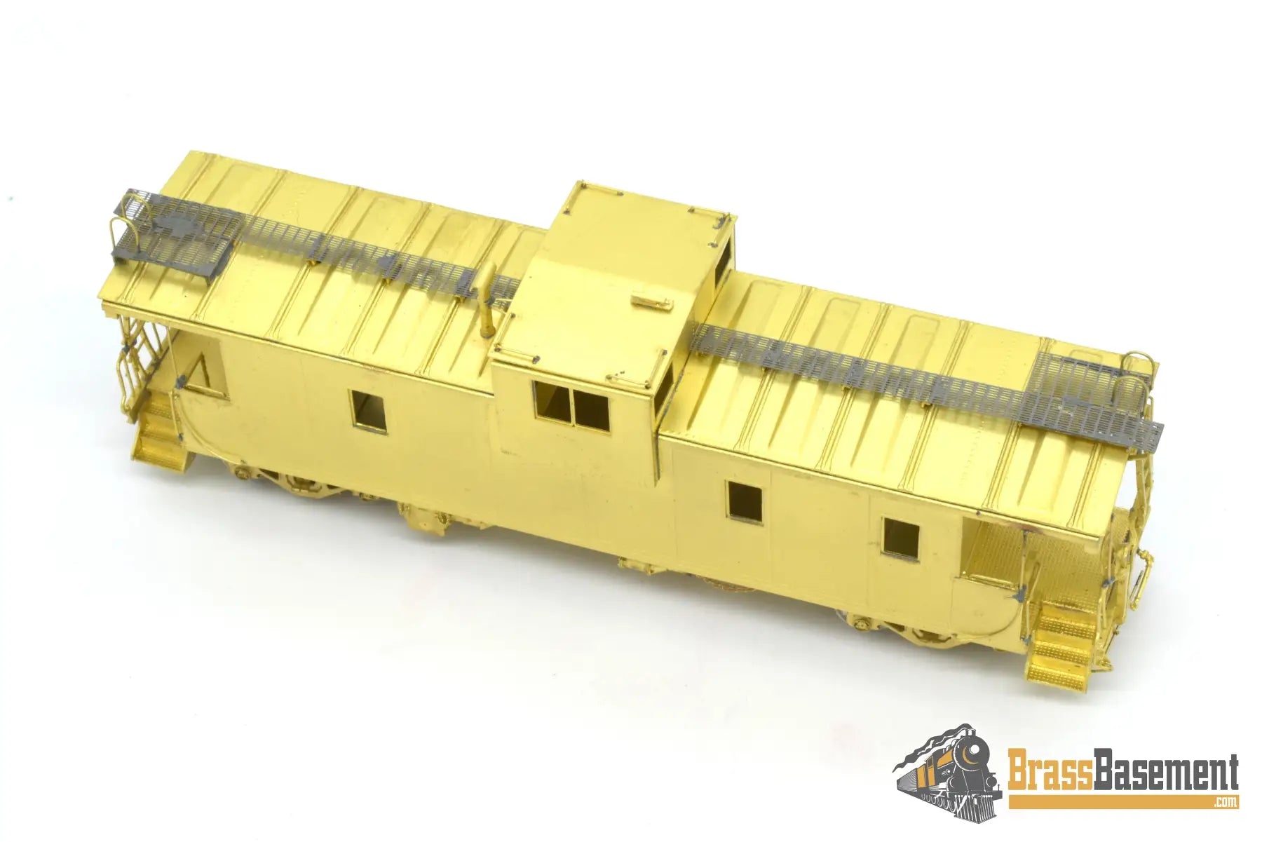 Ho Brass - Omi 1290 Illinois Central ’Extended’ Vision Caboose Stanray Roof Panels