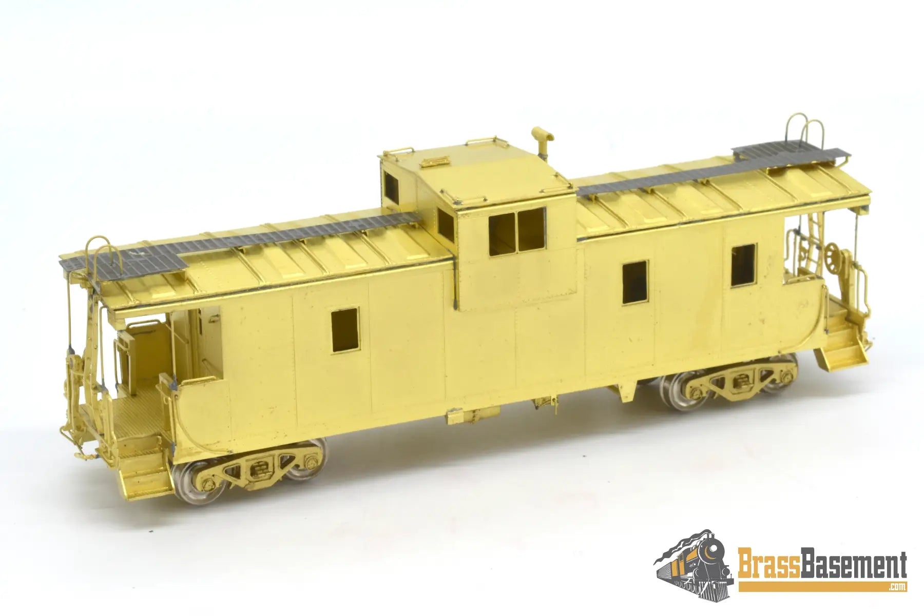 Ho Brass - Omi 1290 Illinois Central ’Extended’ Vision Caboose Stanray Roof Panels
