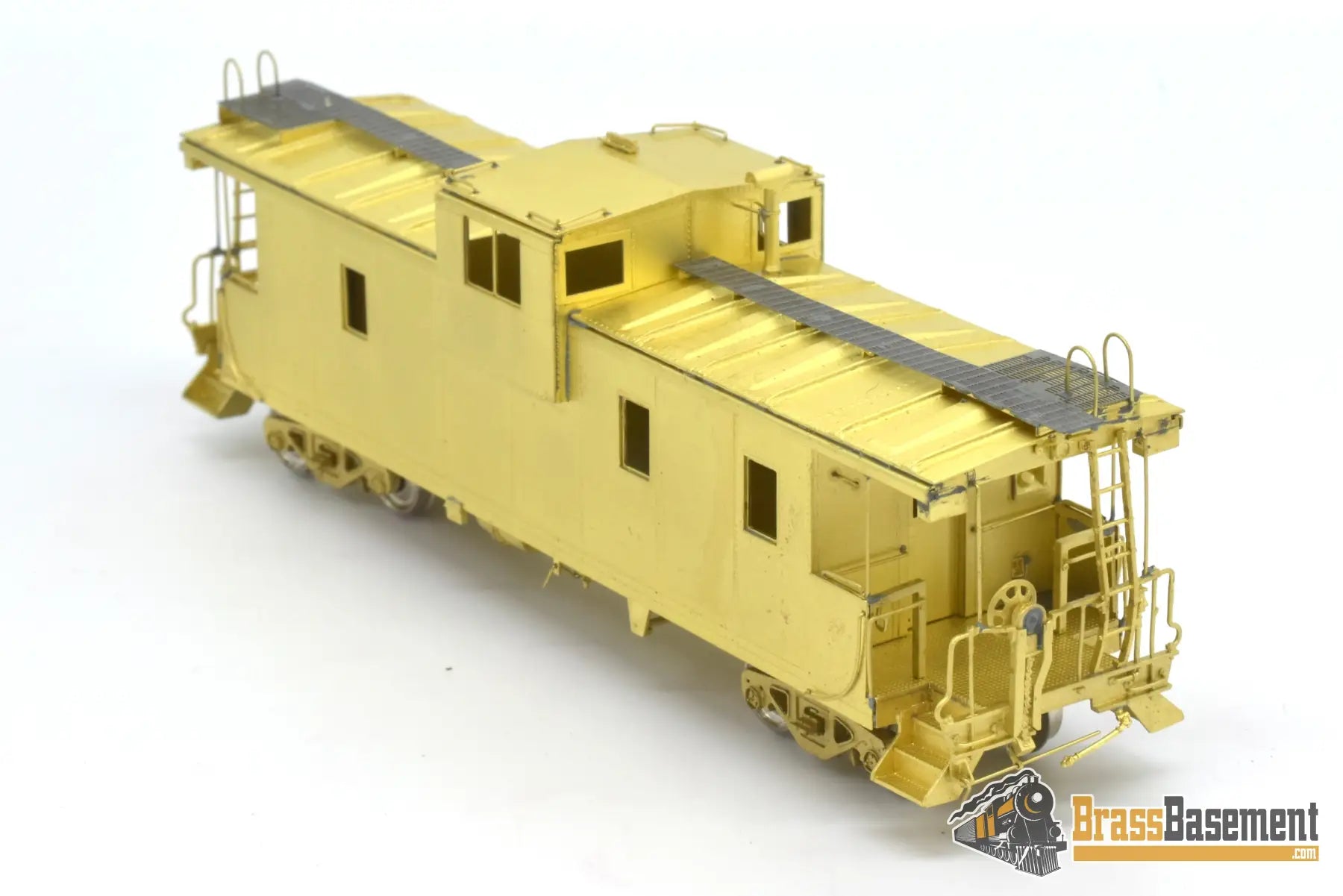 Ho Brass - Omi 1290 Illinois Central ’Extended’ Vision Caboose Stanray Roof Panels
