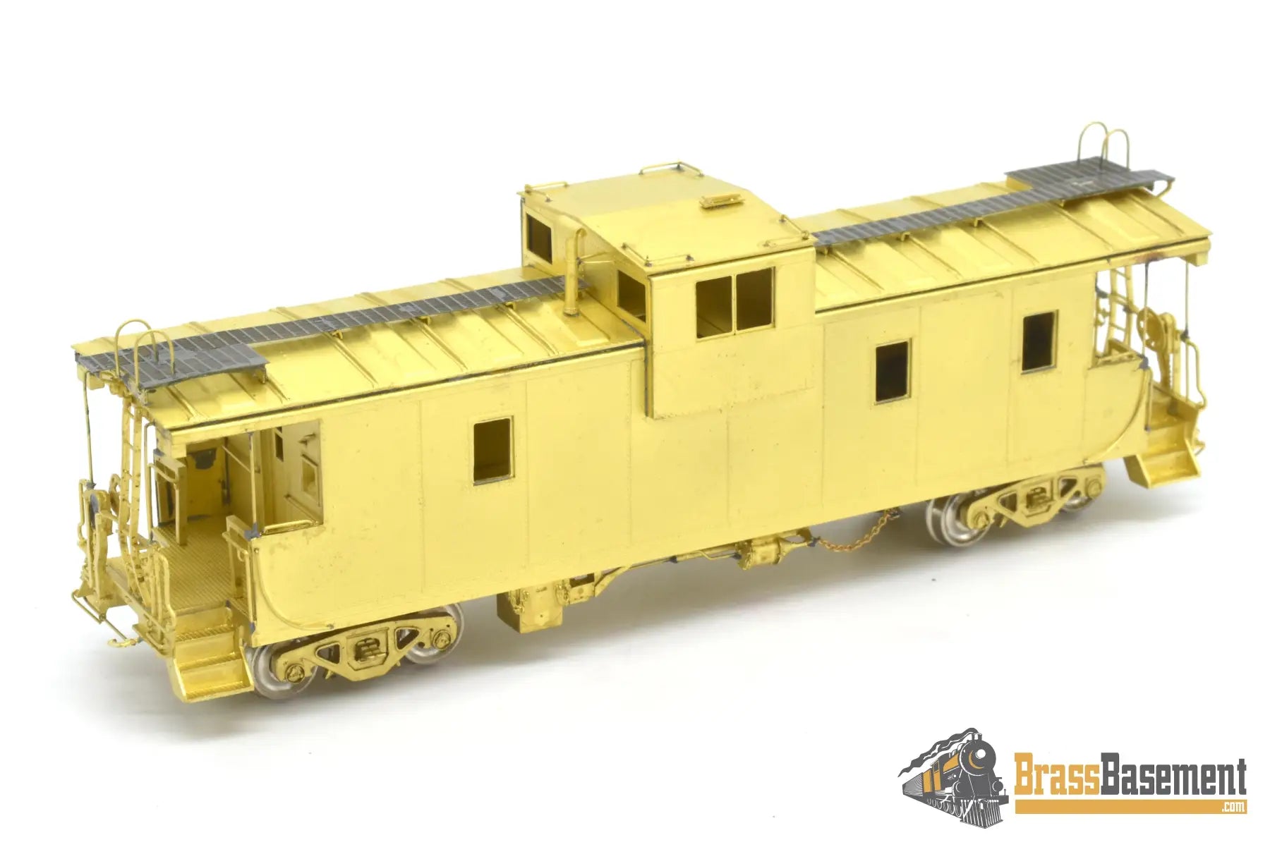 Ho Brass - Omi 1290 Illinois Central ’Extended’ Vision Caboose Stanray Roof Panels