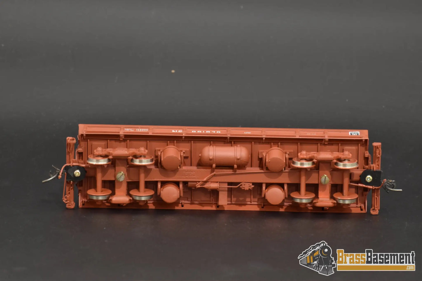 Ho Brass - Omi 1317 Norfolk Southern Mow Side Dump Car Pro Finished Freight