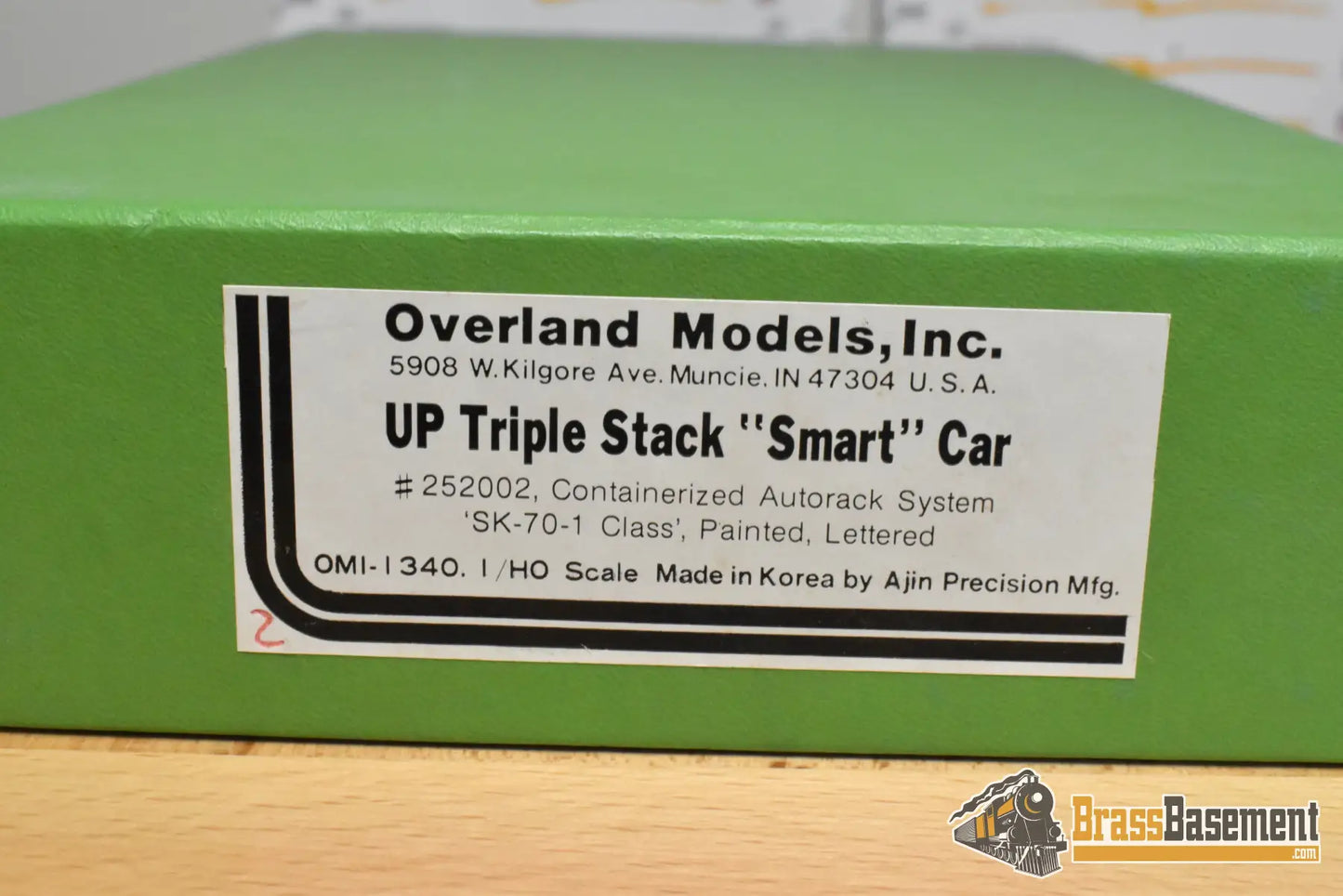 HO Brass - OMI 1340.1 Union Pacific UP Triple Stack ’Smart’ SK-70-1 Autorack Freight
