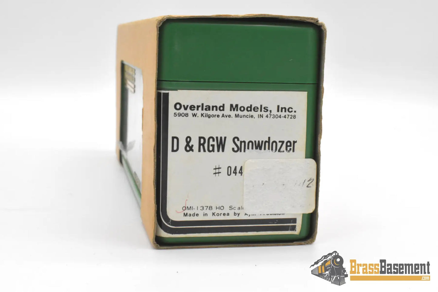 HO Brass - OMI 1378 Rio Grande DRGW SnowDozer #044 - Unpainted - Ajin Freight