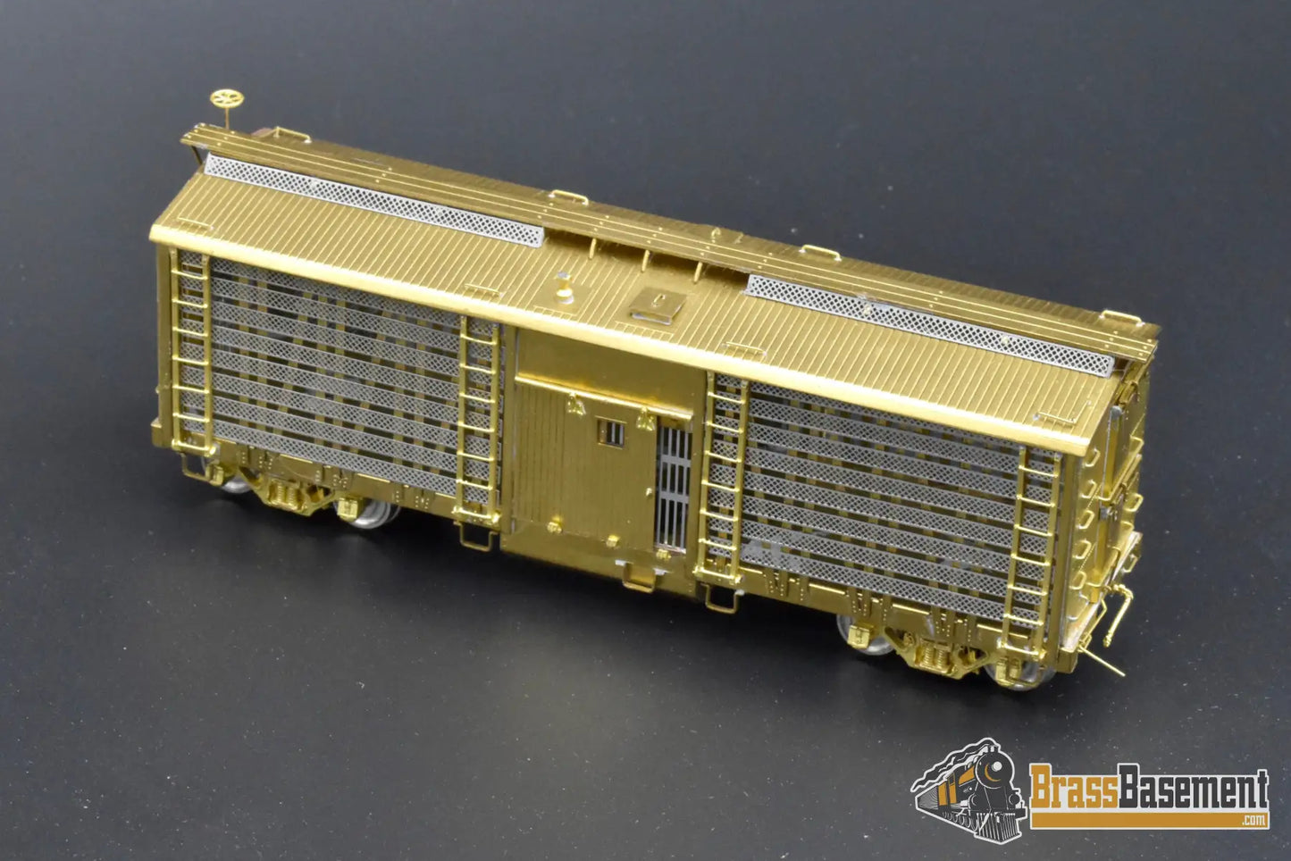 HO Brass OMI 1388 Overland Palace Poultry Car 1920 1950s Era Unpainted Mint Freight