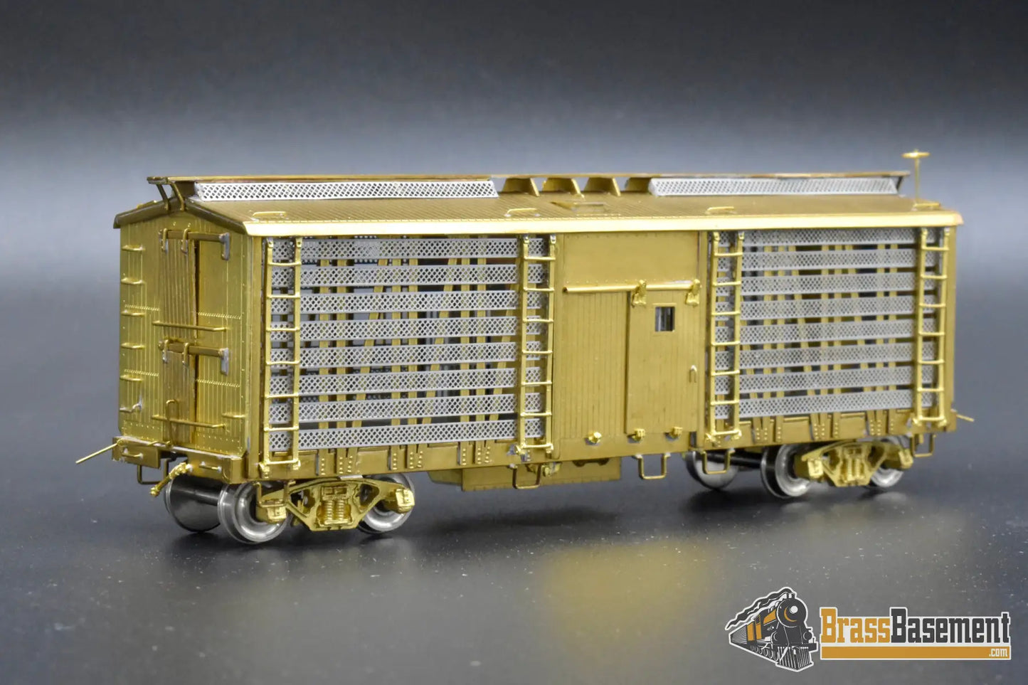 HO Brass OMI 1388 Overland Palace Poultry Car 1920 1950s Era Unpainted Mint Freight