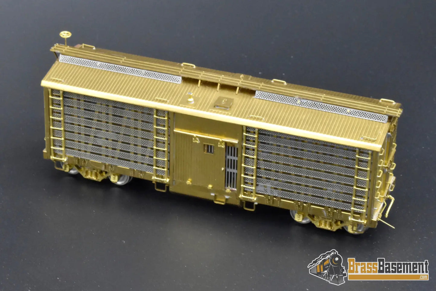 HO Brass OMI 1388 Overland Palace Poultry Car 1920 1950s Era Unpainted Mint Freight