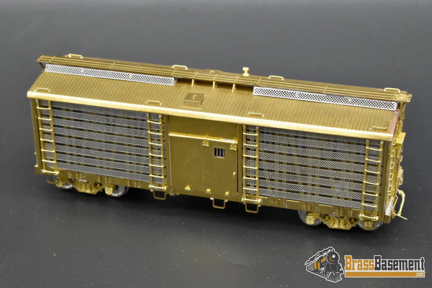 HO Brass OMI 1388 Overland Palace Poultry Car 1920 1950s Era Unpainted Mint Freight