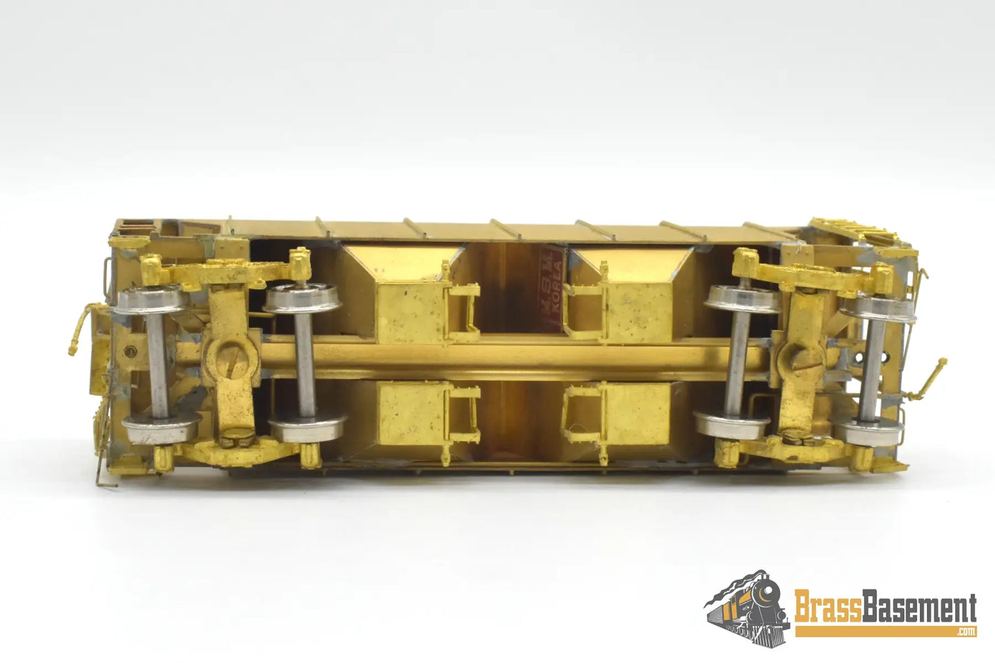 HO Brass - OMI 1390 Baltimore & Ohio B&O N-34 WagonTop Covered Hopper - MINT Unpainted Freight