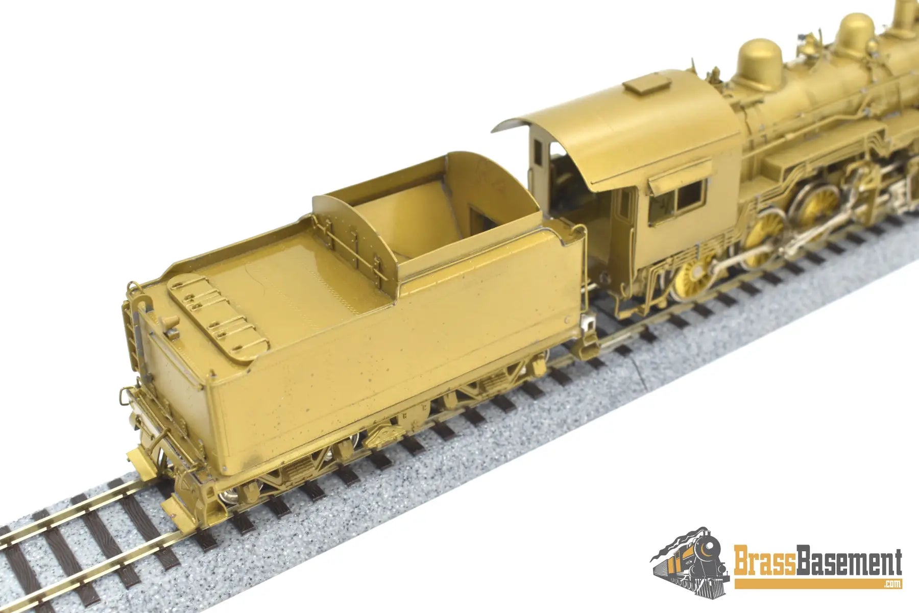 Ho Brass - Omi 1414 Chesapeake & Ohio G - 9 2 - 8 - 0 9Re Tender Unpainted Rok - Am Steam