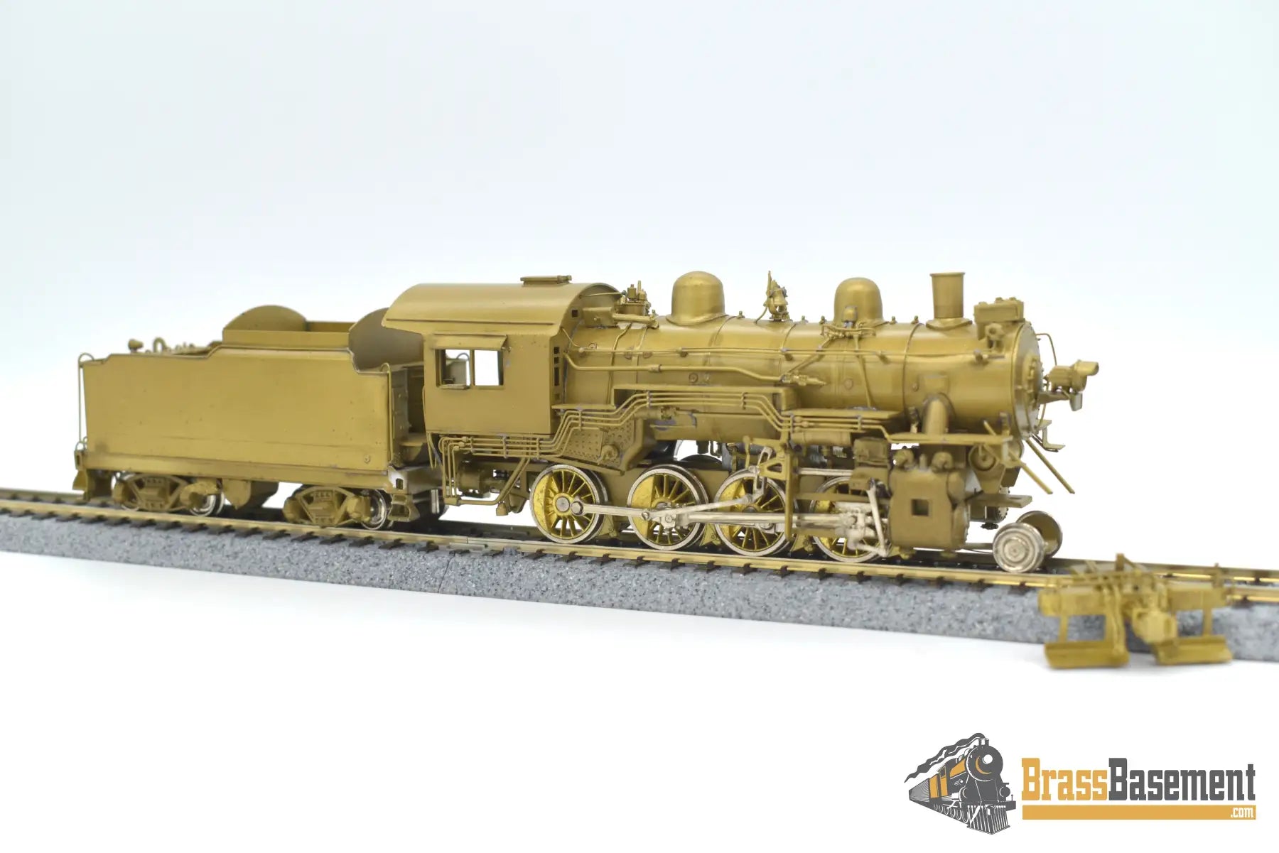 Ho Brass - Omi 1414 Chesapeake & Ohio G - 9 2 - 8 - 0 9Re Tender Unpainted Rok - Am Steam
