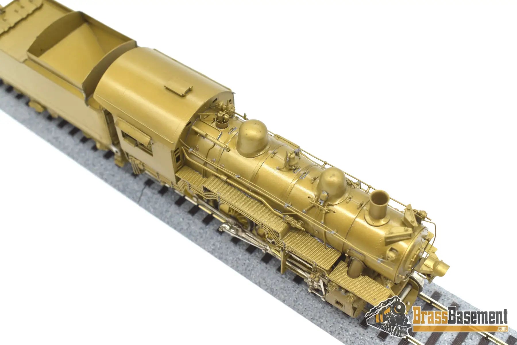 Ho Brass - Omi 1414 Chesapeake & Ohio G - 9 2 - 8 - 0 9Re Tender Unpainted Rok - Am Steam