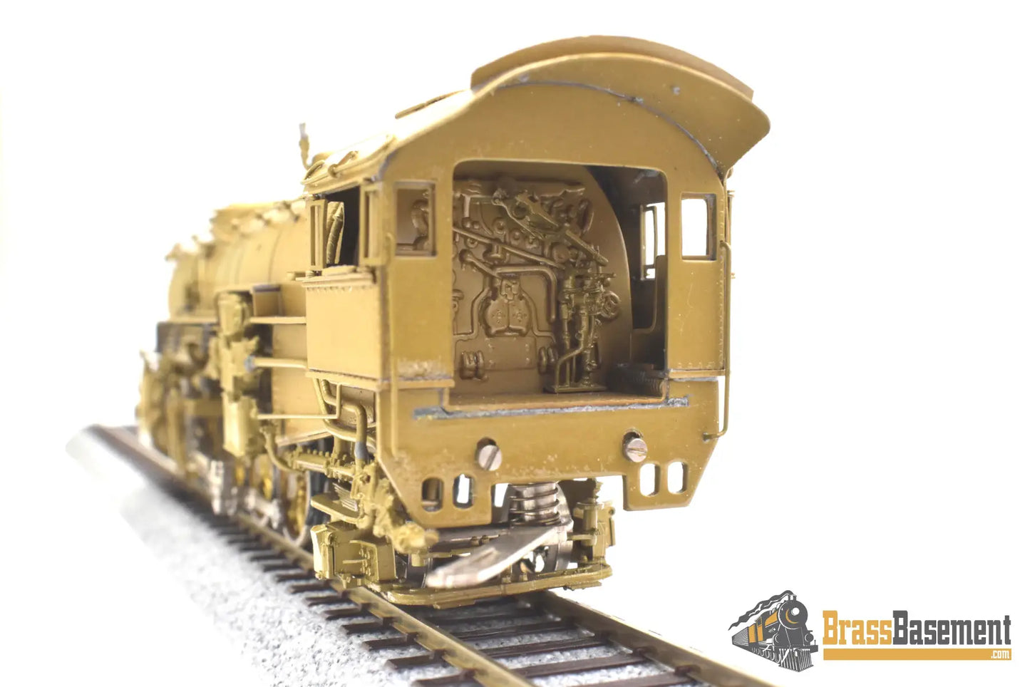 Ho Brass - Omi 1427 Cb&Q Burlington O-4 2-8-2 Heavy Mikado Unpainted Steam
