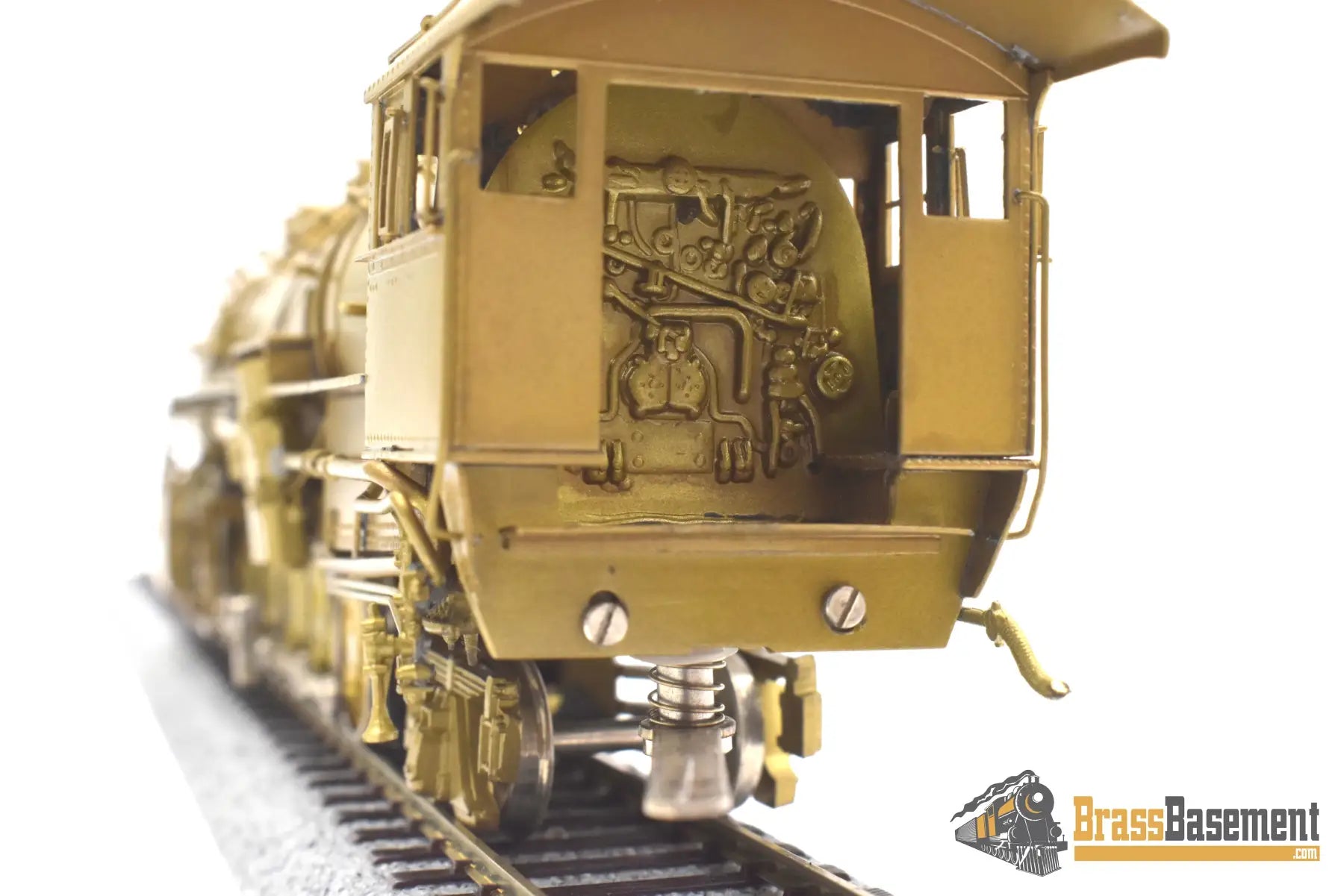Ho Brass - Omi 1434 Cb&Q Burlington M-2A 2-10-2 W/ Worthington Fwh Unpainted Steam