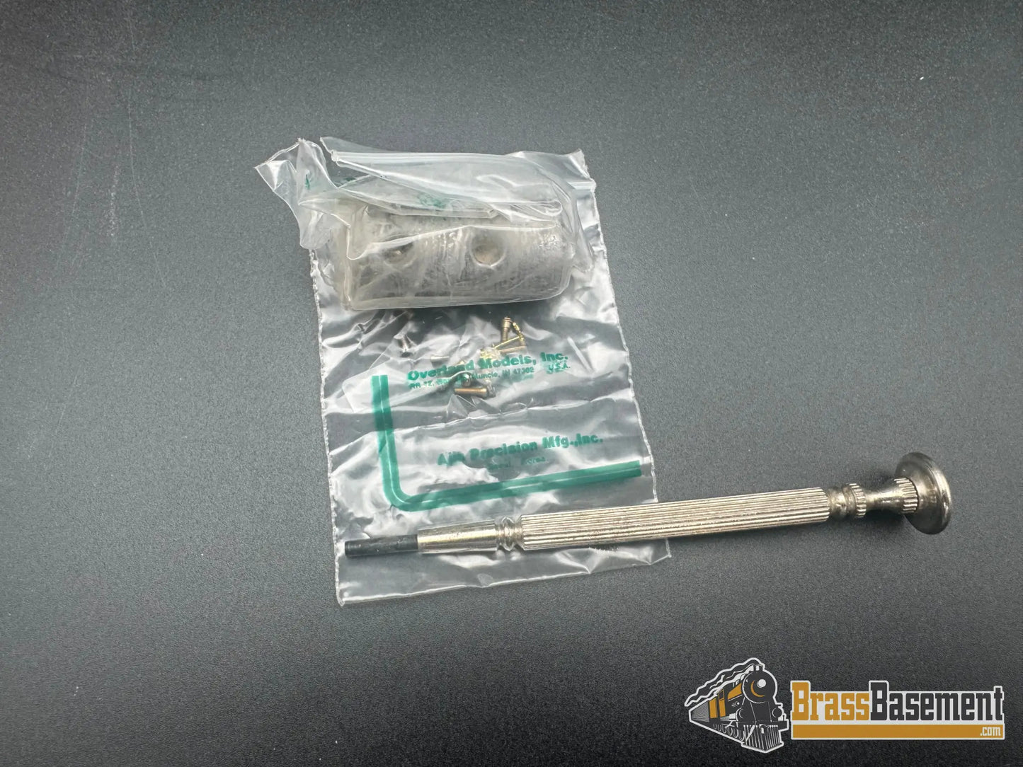 HO Brass - OMI 1439 Milwaukee Road 4-6-2 #6160 Pacific - Semi Streamlined Backup Engine- Unpainted - NOTES - Steam