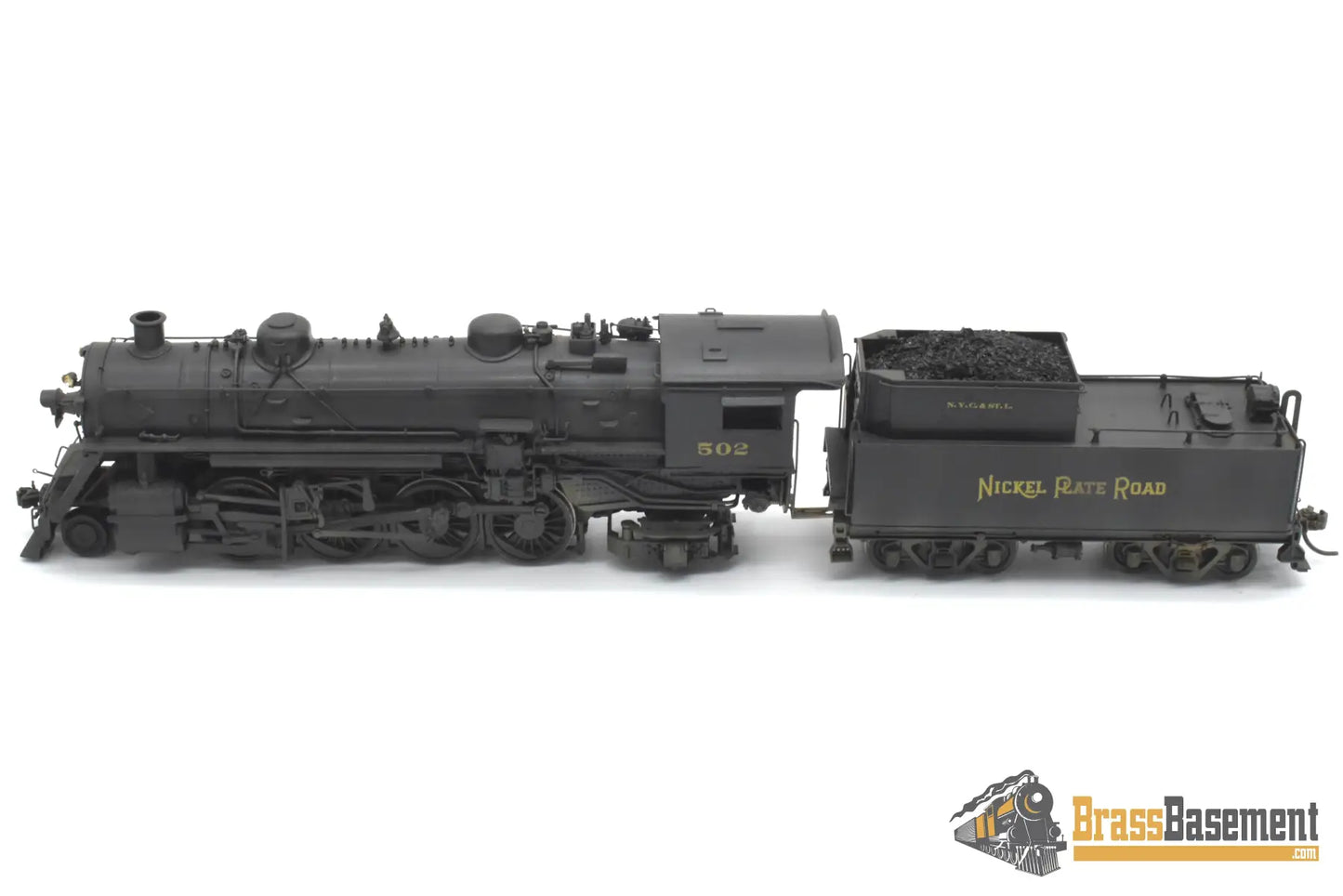 HO Brass - OMI 1479 Nickel Plate NKP 2-8-2 H-5a Mikado - Nicely Painted Steam