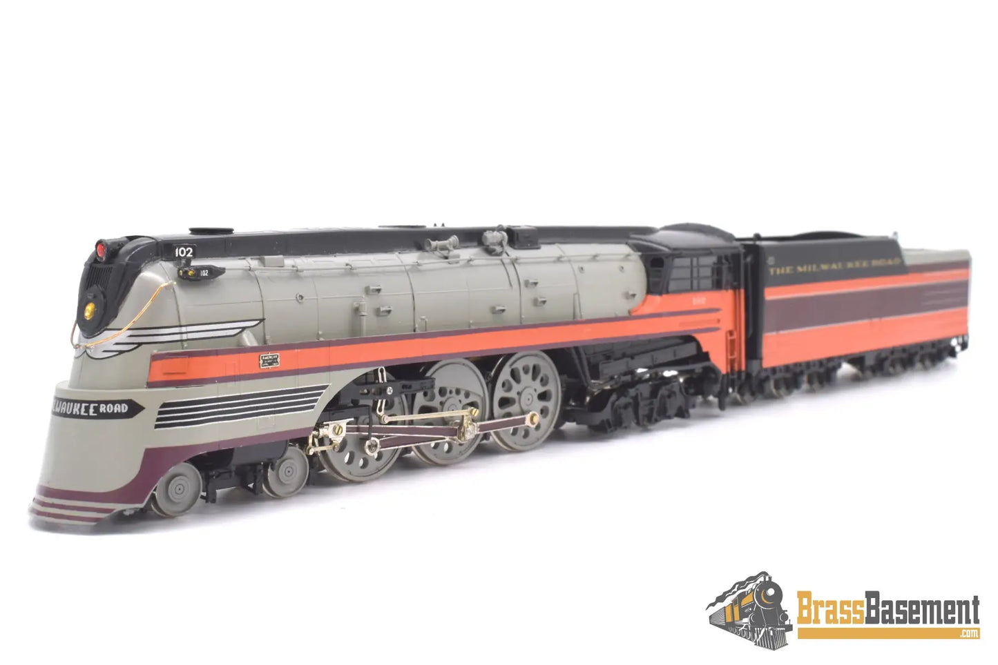 Ho Brass - Omi 1483.1 Milwaukee Road F7 4 - 6 - 4 Hudson Pro Paint Steam