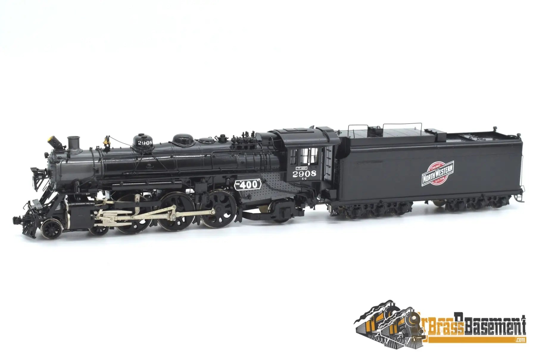 Ho Brass - Omi 1491.1 C&Nw Chicago & Northwestern 4 - 6 - 2 E2A Oil Tender C/Pomi Steam
