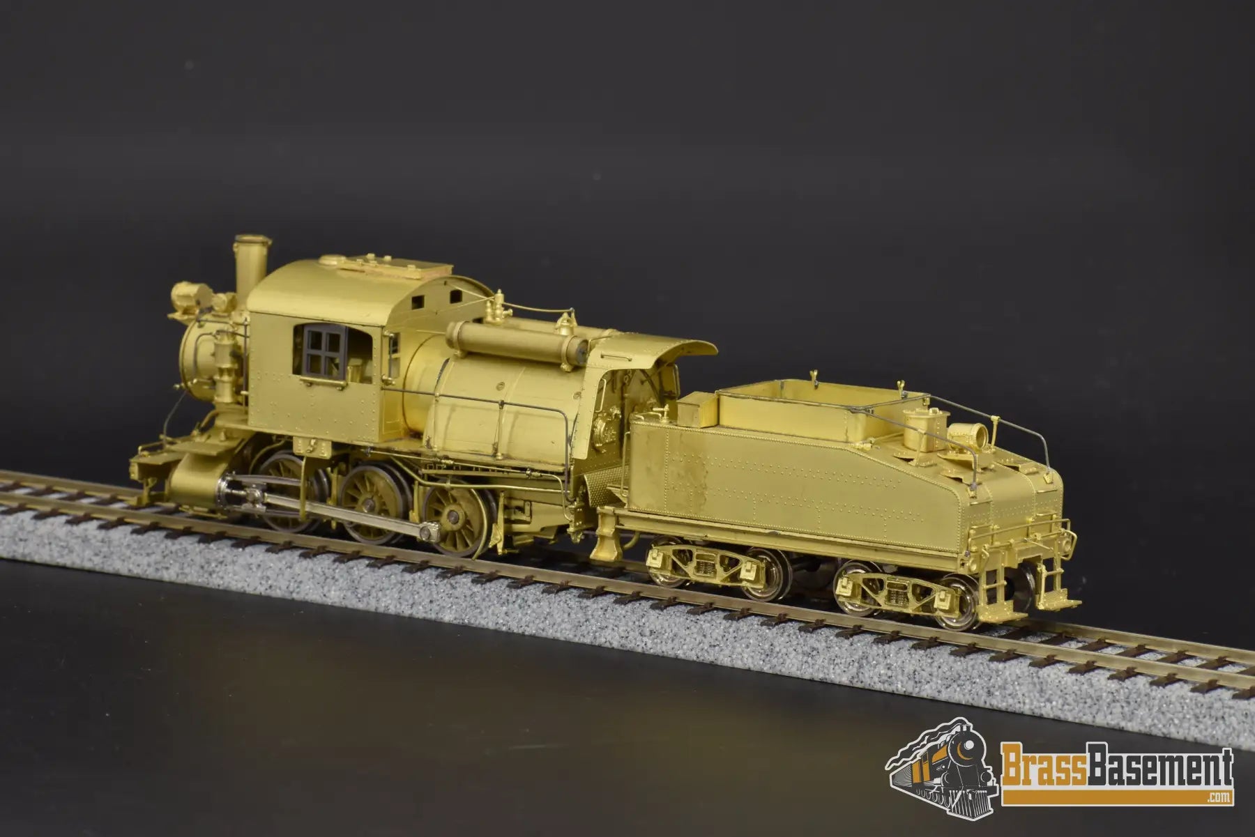 Ho Brass - Omi 1502 Central Of New Jersey Cnj B - 2 0 - 6 - 0 Camelback Unpainted Steam