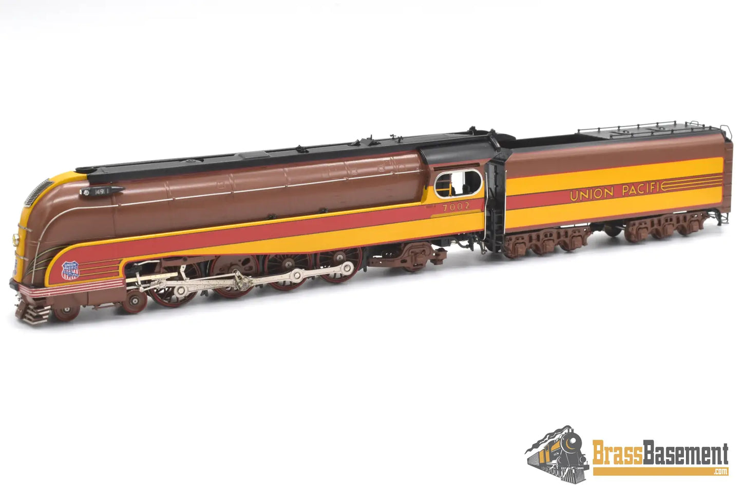Ho Brass - Omi 1558.1 Union Pacific Up #7002 49Er 4 - 8 - 2 Factory Paint Mint Steam