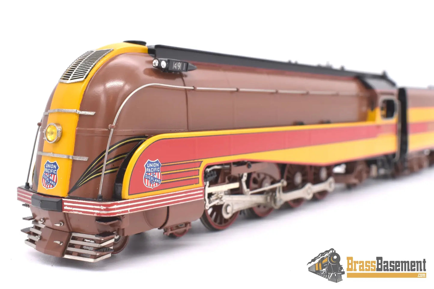 Ho Brass - Omi 1558.1 Union Pacific Up #7002 49Er 4 - 8 - 2 Factory Paint Steam