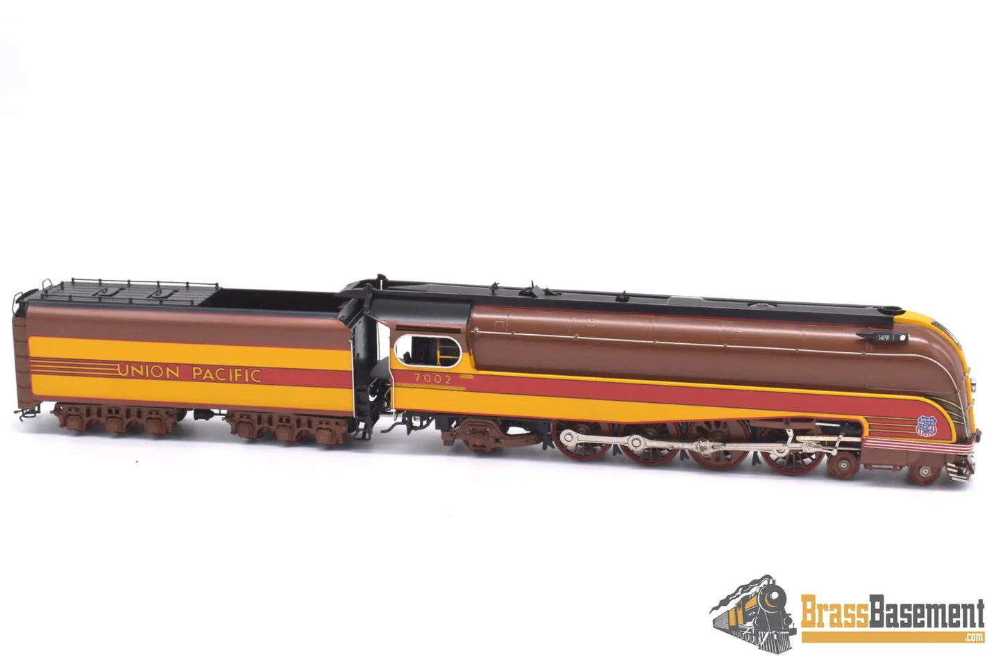 Ho Brass - Omi 1558.1 Union Pacific Up #7002 49Er 4 - 8 - 2 Factory Paint Steam