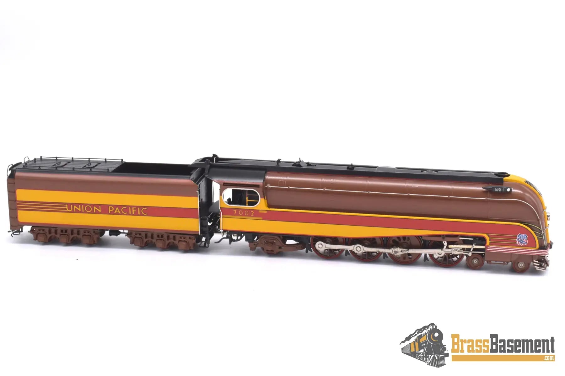 Ho Brass - Omi 1558.1 Union Pacific Up #7002 49Er 4 - 8 - 2 Factory Paint Steam