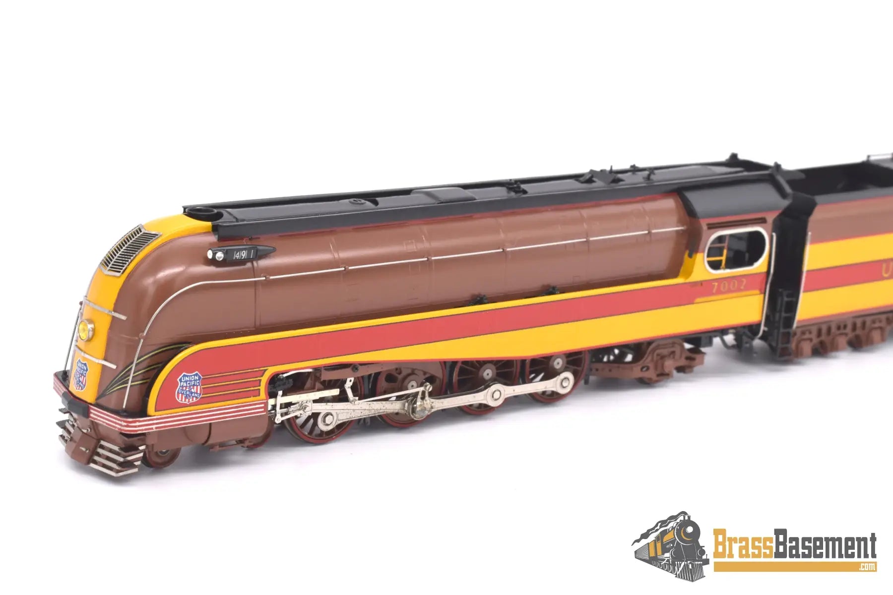 Ho Brass - Omi 1558.1 Union Pacific Up #7002 49Er 4 - 8 - 2 Factory Paint Steam