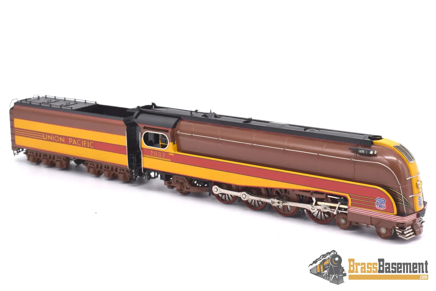 Ho Brass - Omi 1558.1 Union Pacific Up #7002 49Er 4 - 8 - 2 Factory Paint Steam