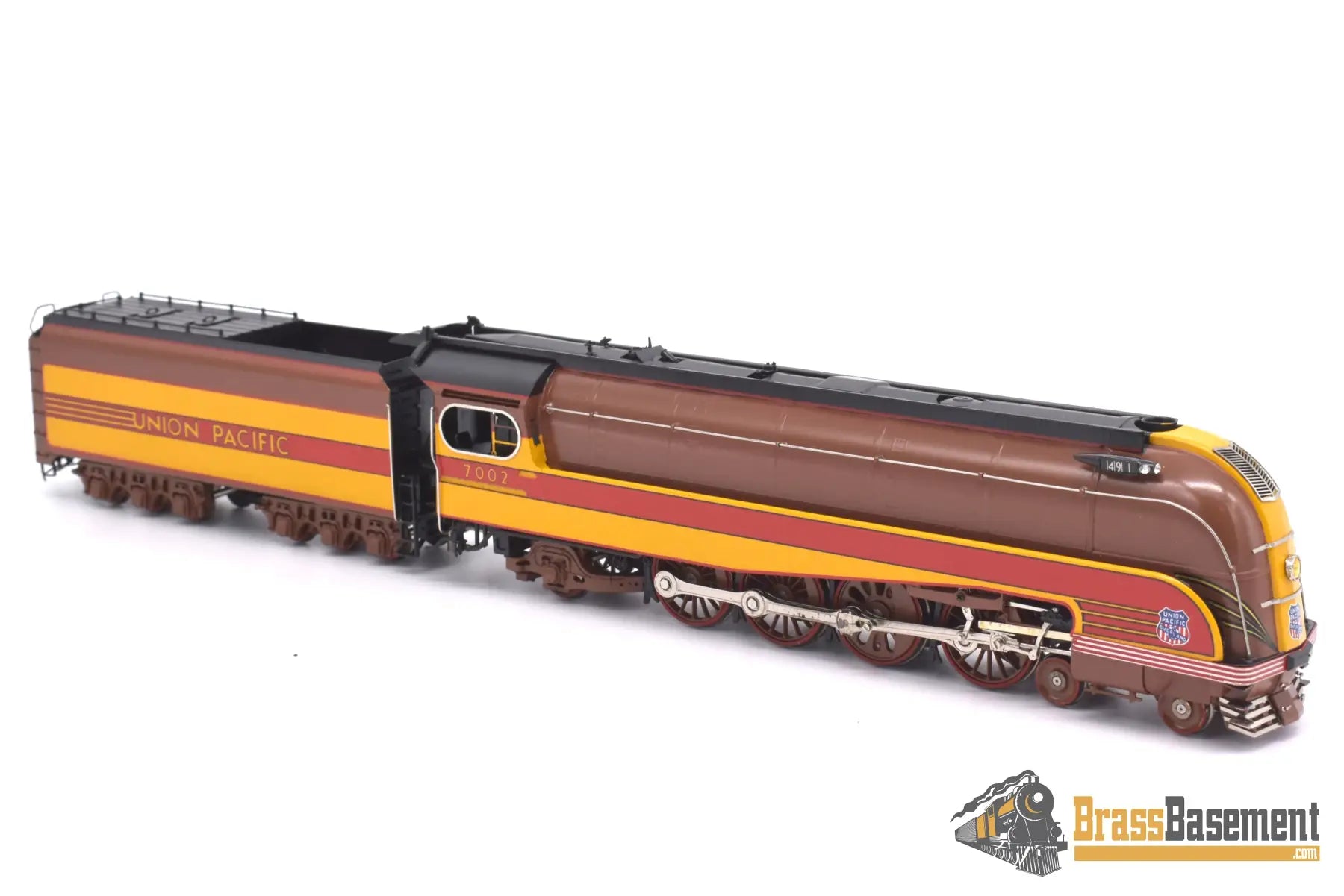 Ho Brass - Omi 1558.1 Union Pacific Up #7002 49Er 4 - 8 - 2 Factory Paint Steam