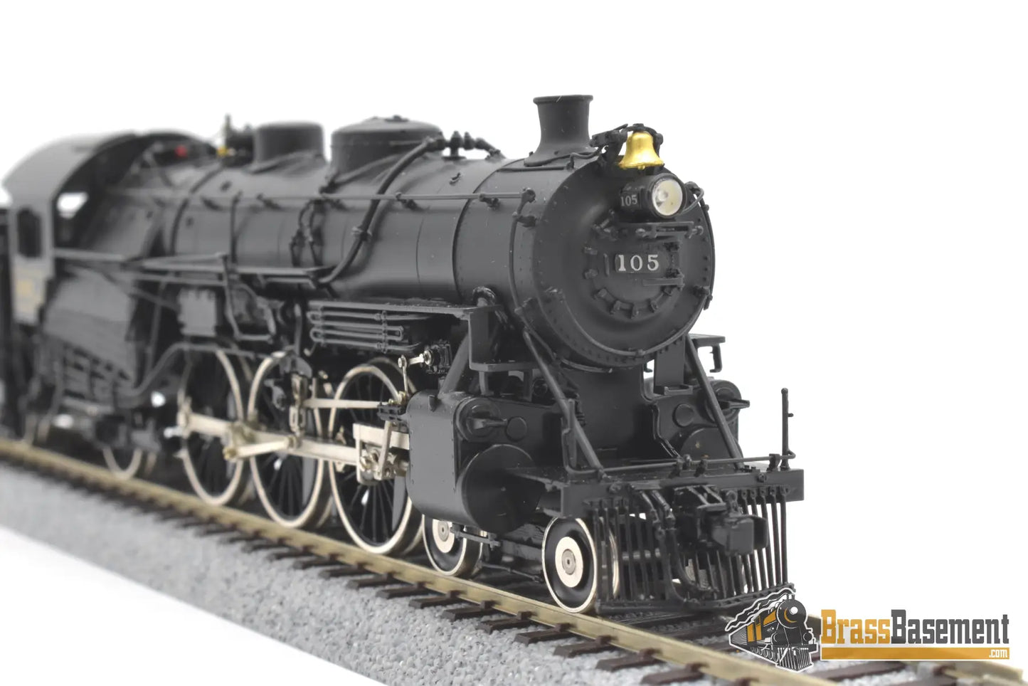 Ho Brass - Omi 1565.1 Reading 4 - 6 - 2 Pacific G1Sa Unstreamlined #105 Fp Steam
