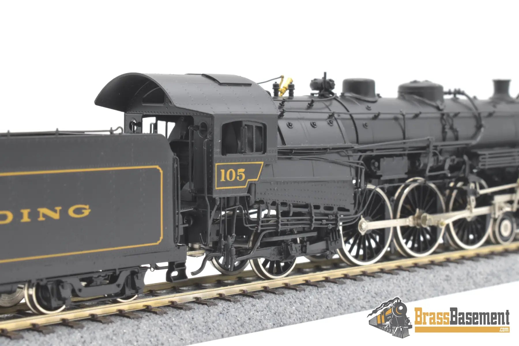 Ho Brass - Omi 1565.1 Reading 4 - 6 - 2 Pacific G1Sa Unstreamlined #105 Fp Steam