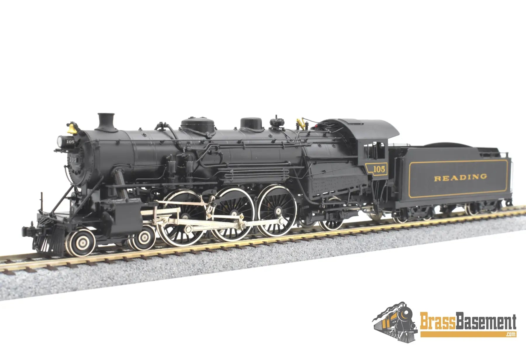 Ho Brass - Omi 1565.1 Reading 4 - 6 - 2 Pacific G1Sa Unstreamlined #105 Fp Steam