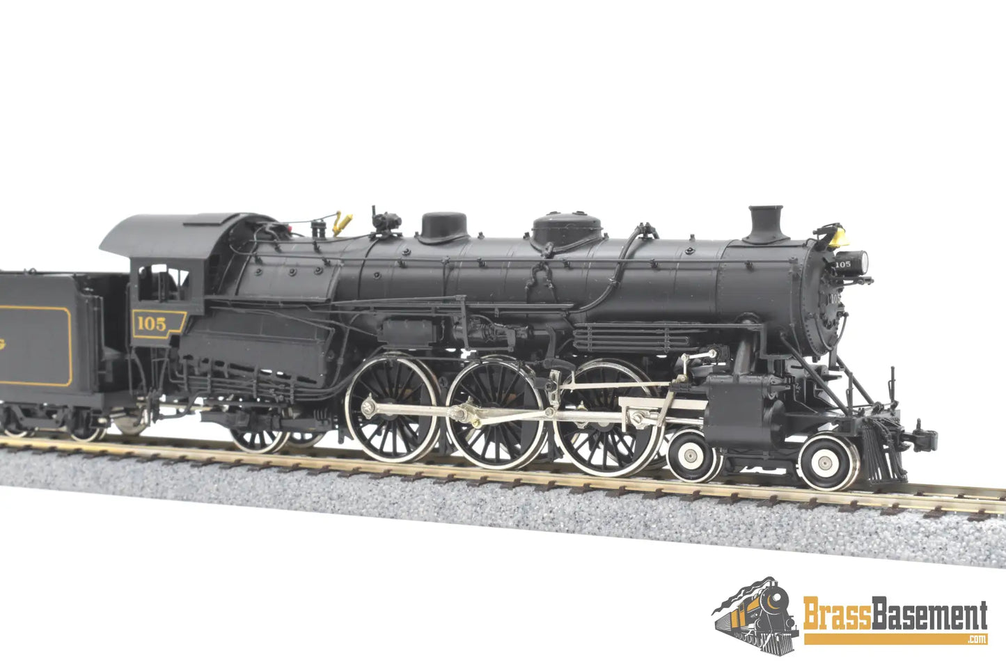 Ho Brass - Omi 1565.1 Reading 4 - 6 - 2 Pacific G1Sa Unstreamlined #105 Fp Steam
