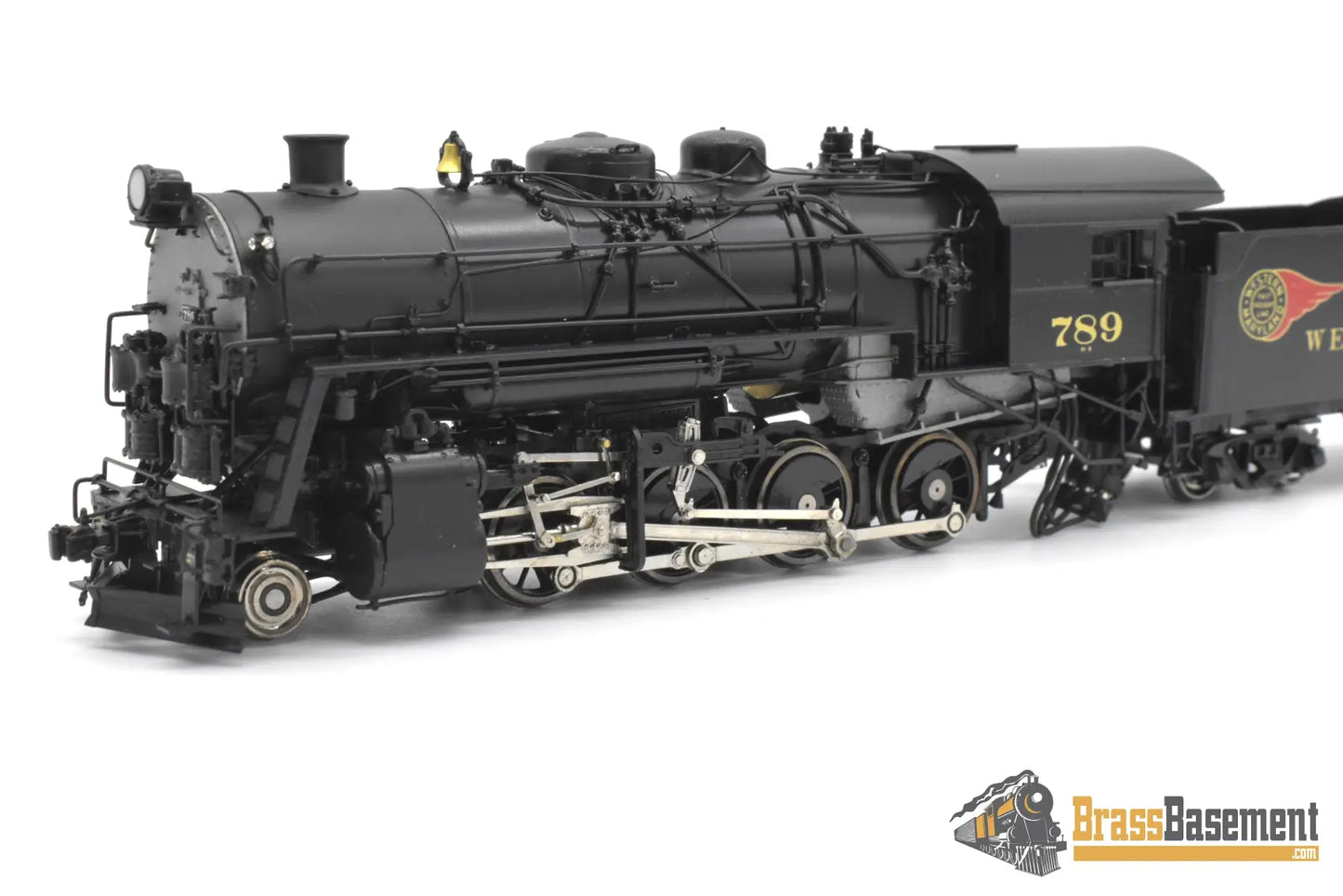 HO Brass - OMI 1569.1 WM Western Maryland H-8 2-8-0 Consolidation #789 - F/P FIREBALL Steam