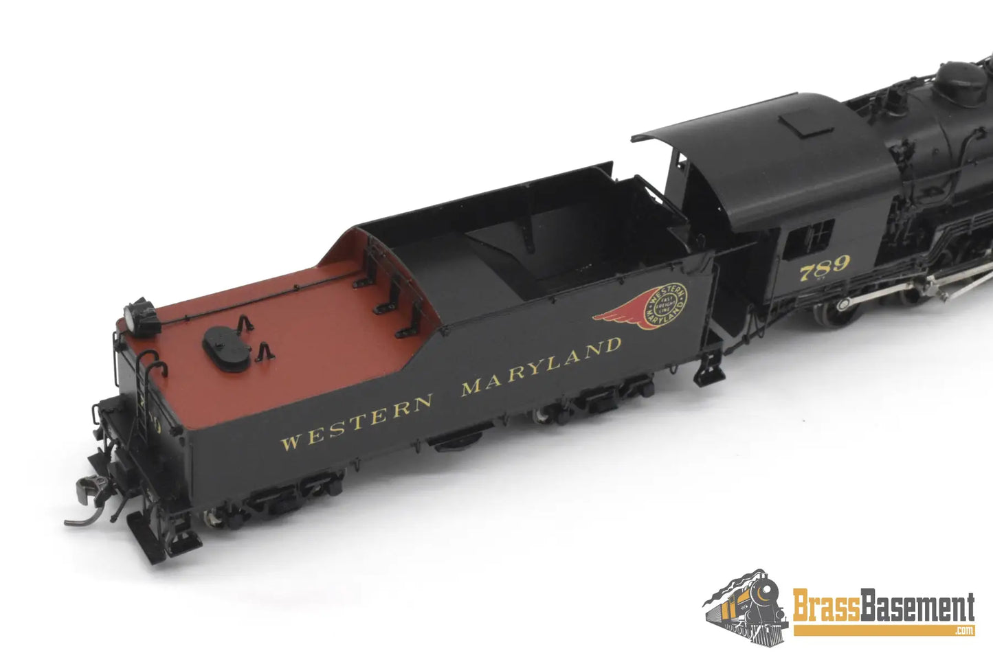 HO Brass - OMI 1569.1 WM Western Maryland H-8 2-8-0 Consolidation #789 - F/P FIREBALL Steam