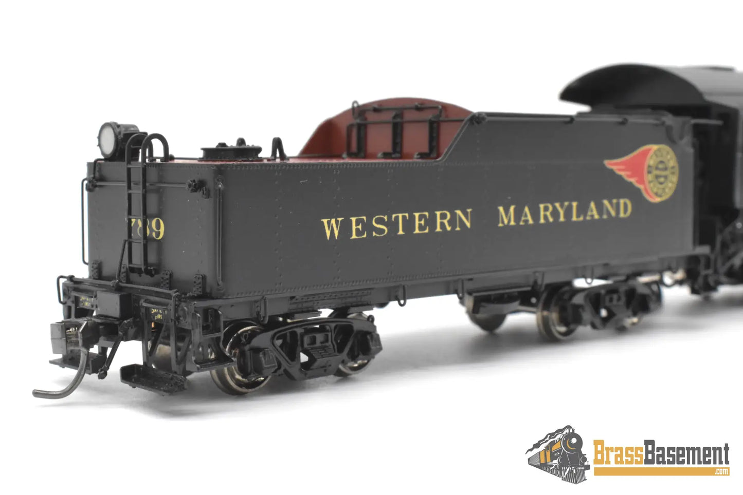 HO Brass - OMI 1569.1 WM Western Maryland H-8 2-8-0 Consolidation #789 - F/P FIREBALL Steam