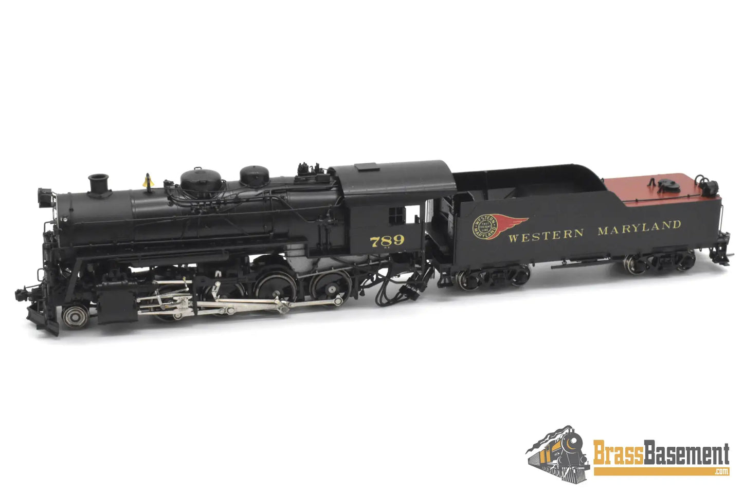 HO Brass - OMI 1569.1 WM Western Maryland H-8 2-8-0 Consolidation #789 - F/P FIREBALL Steam