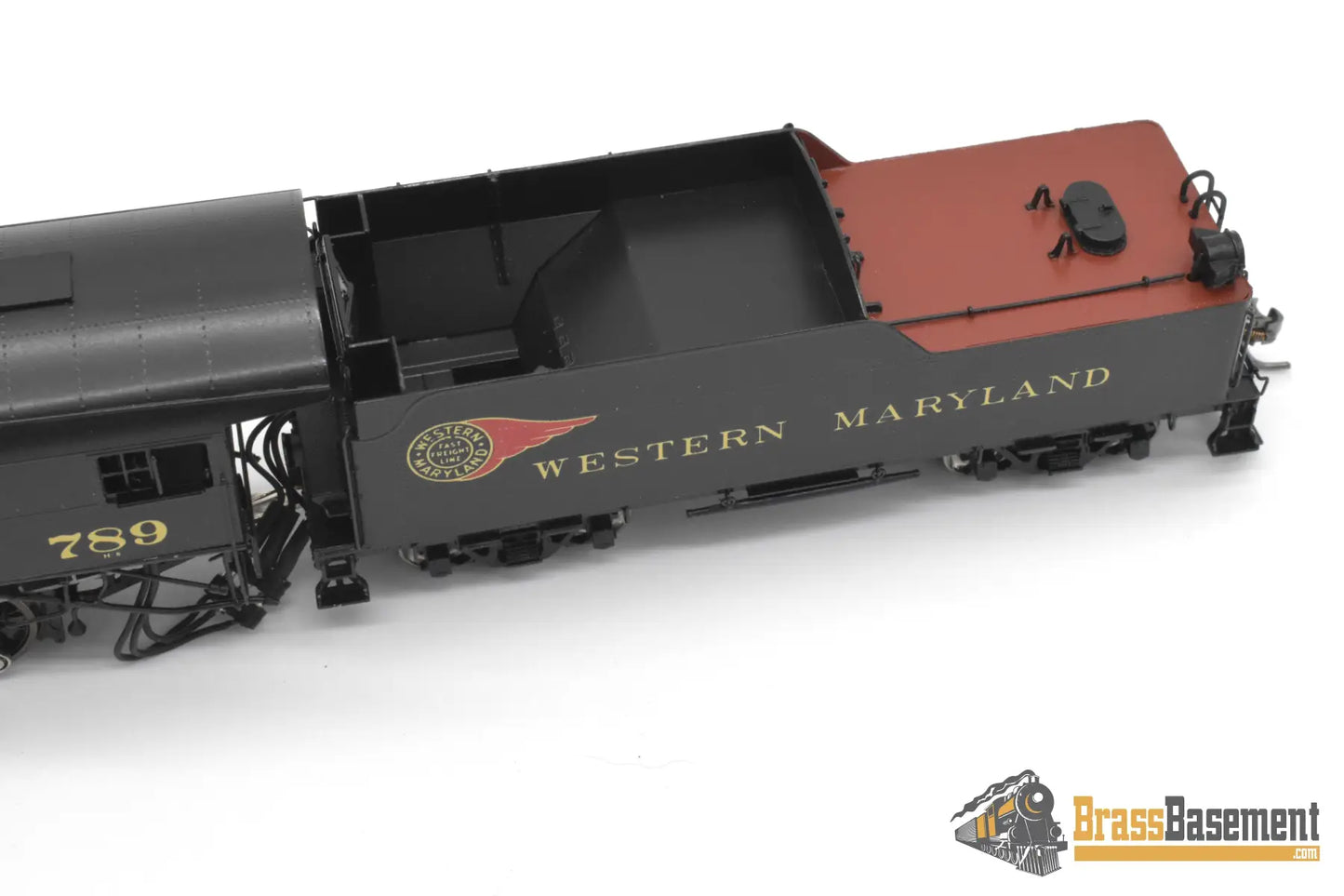 HO Brass - OMI 1569.1 WM Western Maryland H-8 2-8-0 Consolidation #789 - F/P FIREBALL Steam