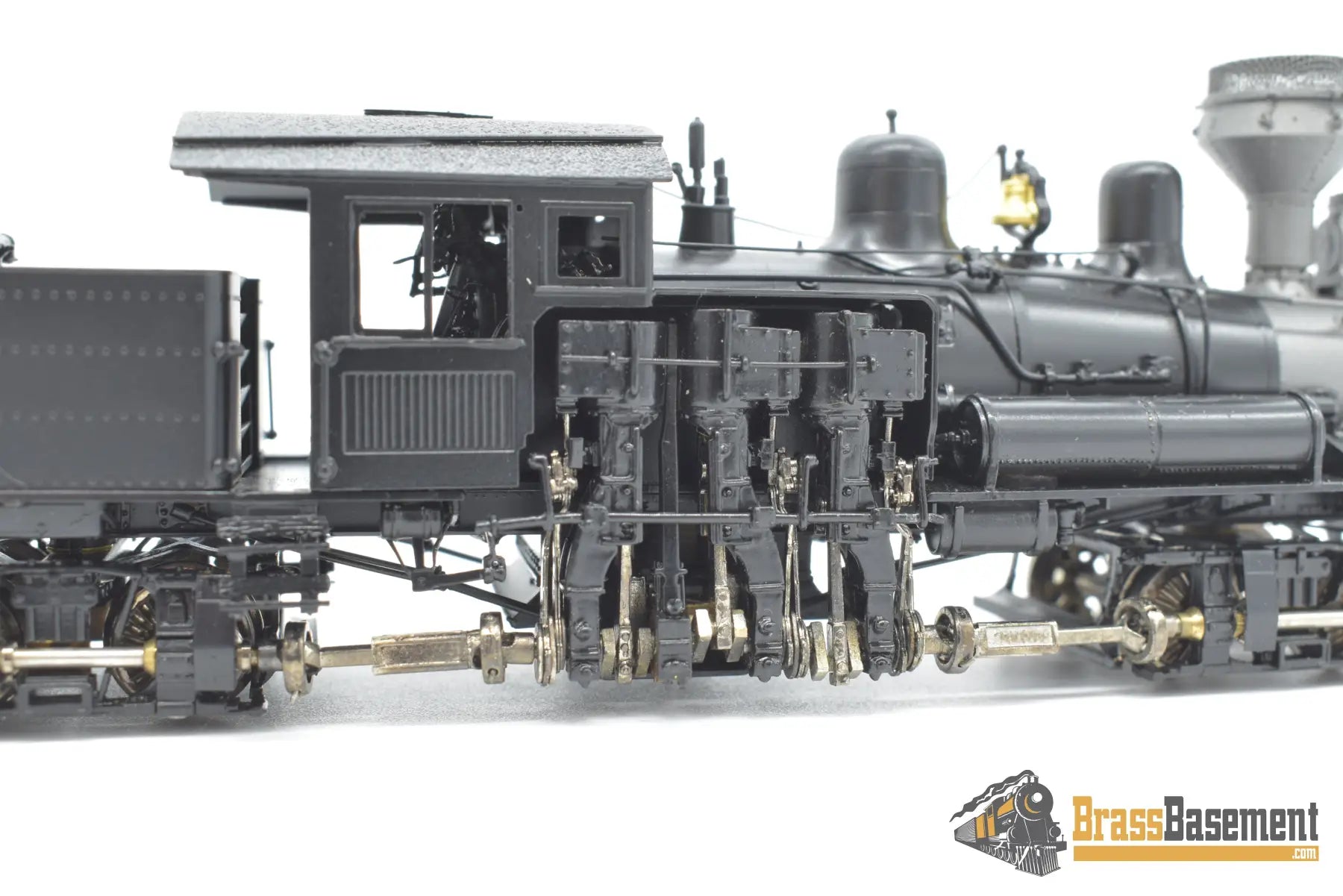 Ho Brass - Omi 1575.1 West Virginia Spruce & Lumber Co. #5 3 - Truck Shay F/P Steam